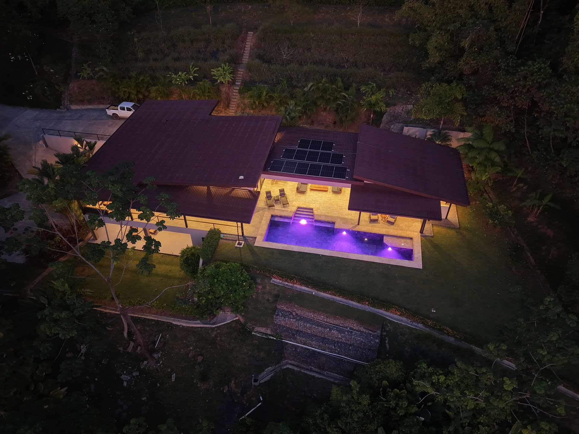 Outdoor living at Villa Ballena